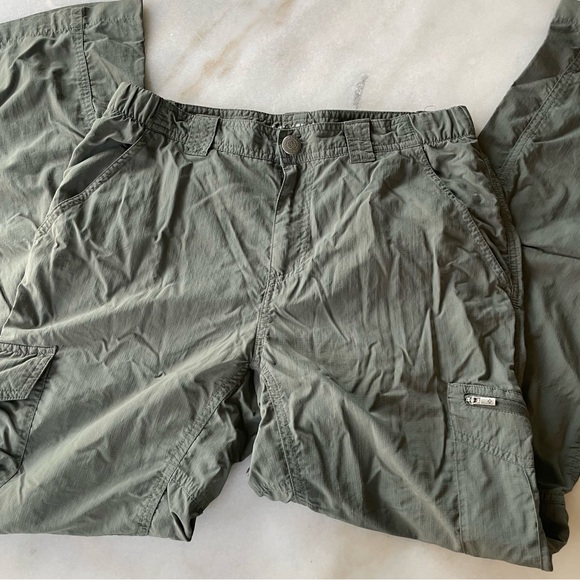 Columbia Olive Green Outdoor Pants size 30 - Picture 2 of 3